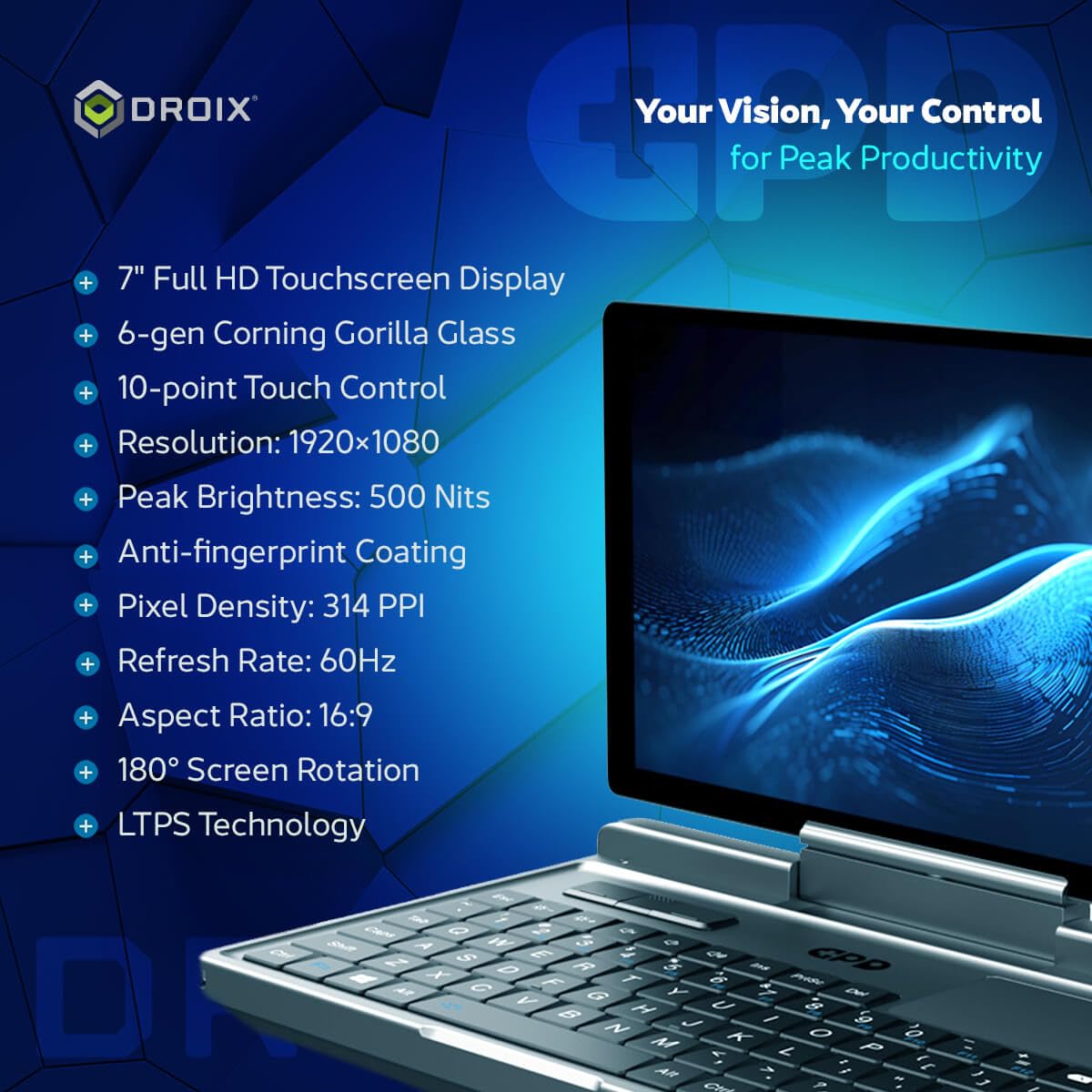 Amazon.com: GPD MicroPC 2 | Portable Mini Laptop with 7